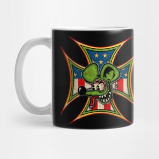 Rat Fink Badge Mug